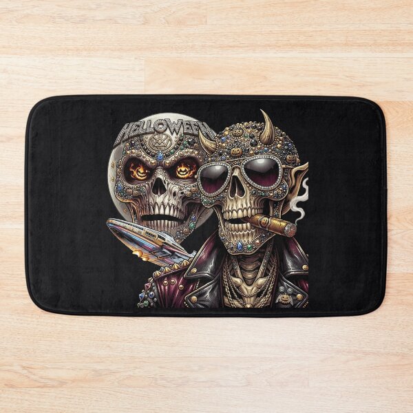 Item preview, Halloween Cyber Skull Horns Cigar Glasses designed and sold by Voodoo Store Paranormal Collections.