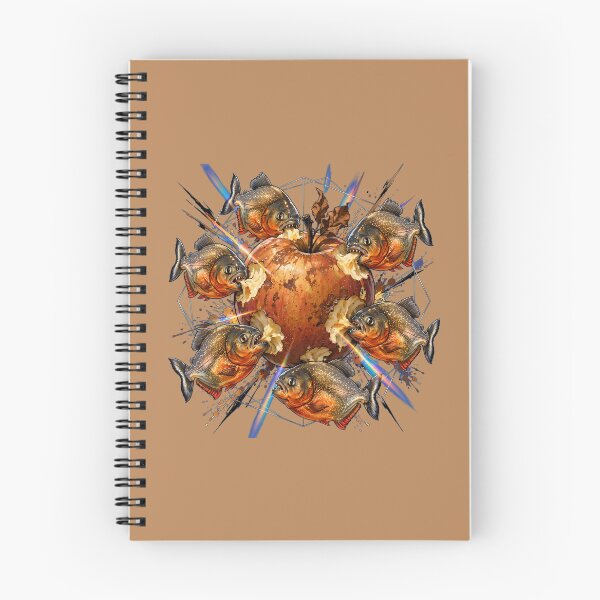 Item preview, Funny Piranhas Eating a Rotten Apple designed and sold by m-y-A-I-A-R-T-.