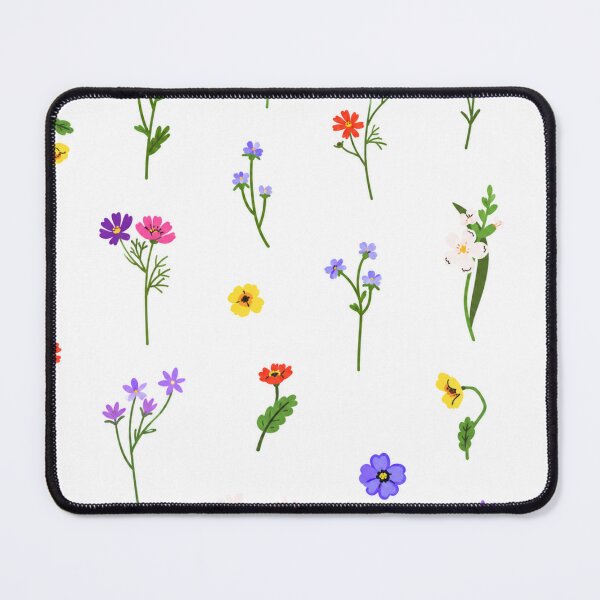 Item preview, Pastel Wildflower Meadow Seamless Floral Pattern designed and sold by ShivCraftStudio.
