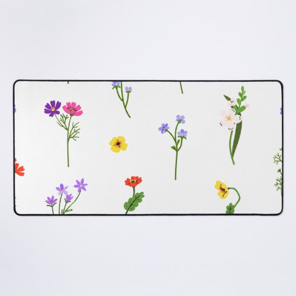 Item preview, Pastel Wildflower Meadow Seamless Floral Pattern designed and sold by ShivCraftStudio.