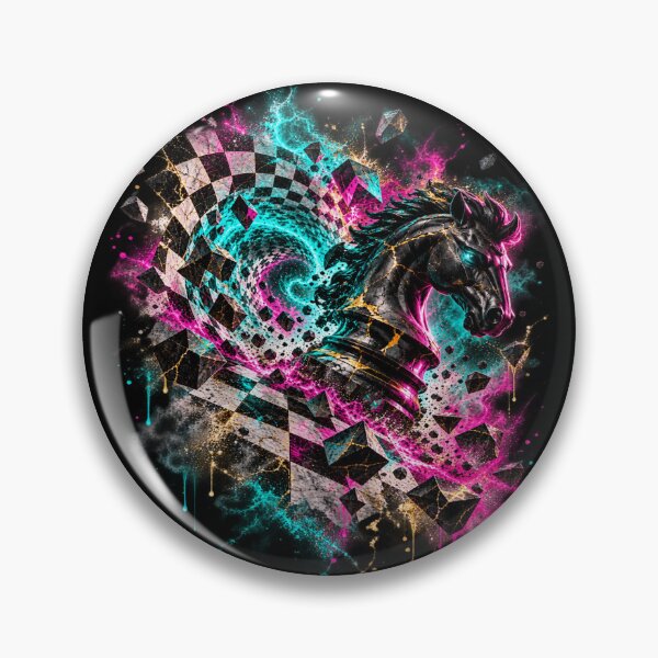 Item preview, Shattered Knight - Neon Class Vortex designed and sold by Personiq Kaleido.