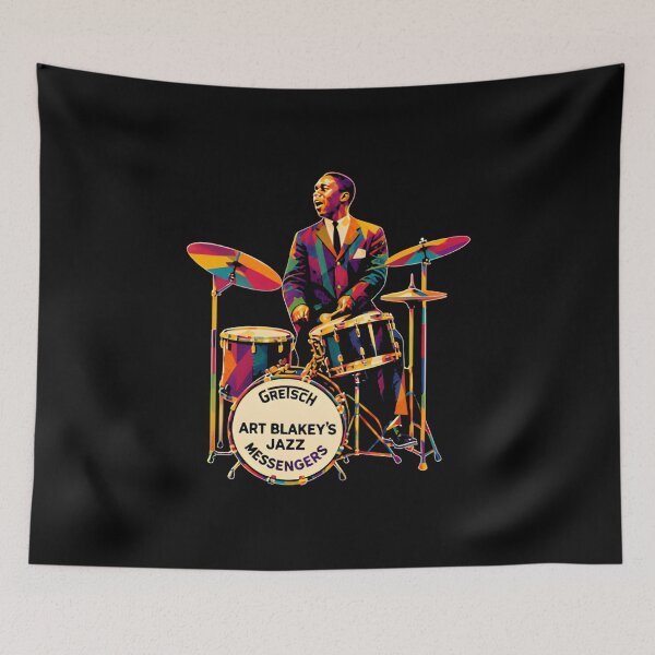 Item preview, Art Blakey Jazz Messengers Portrait designed and sold by draxx-grav.