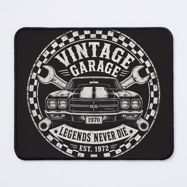 Item preview, Vintage Garage 1970 Muscle Car - Legends Never Die EST 1972 Shirt designed and sold by VintageteeCo.
