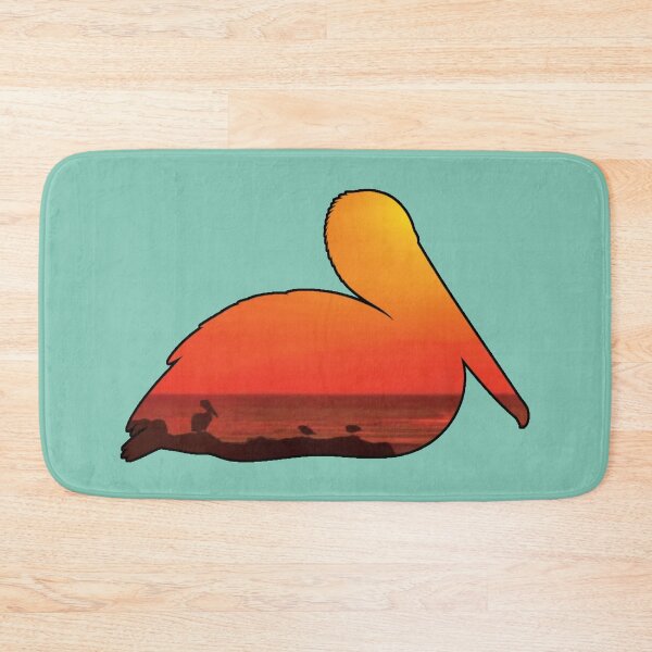 Item preview, Pelican Sunset. Coastal Silhouette designed and sold by CCWorkfloor.