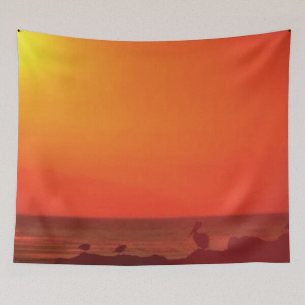 Item preview, Pelican Sunset. Coastal Silhouette designed and sold by CCWorkfloor.