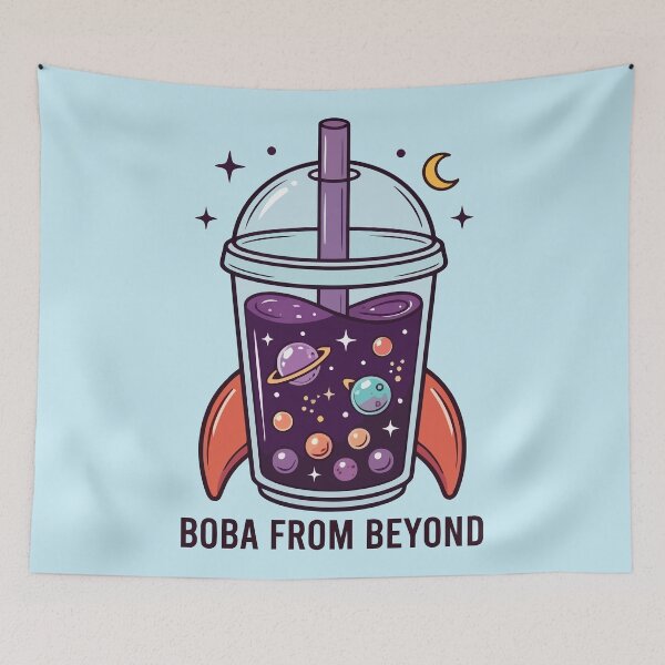 Item preview, Boba From Beyond designed and sold by Amir Faysal.