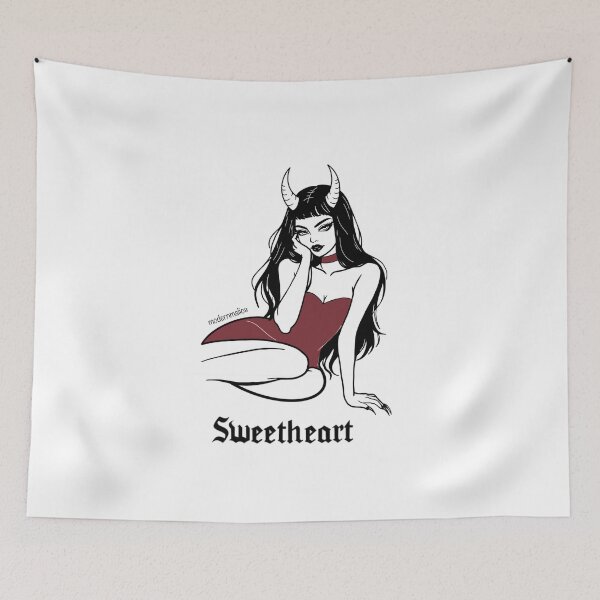 Item preview, SWEETHEART designed and sold by Modern Malice Art.