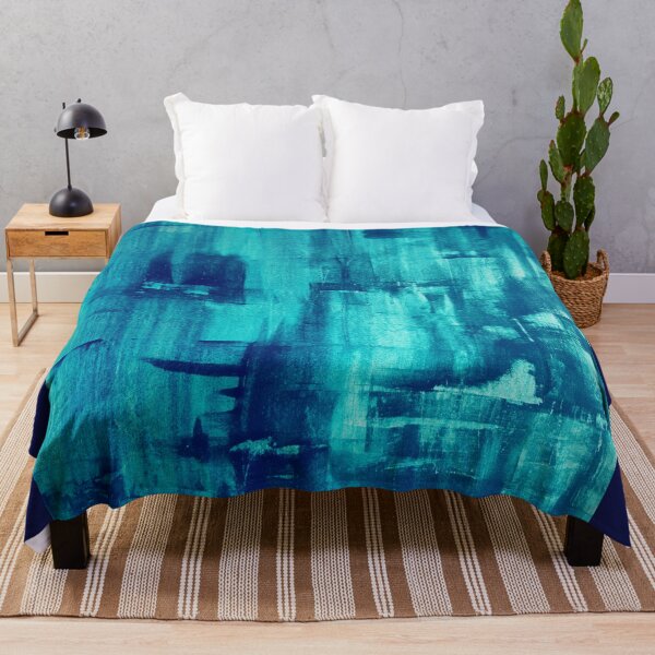 Item preview, Shades of turquoise and oriental blue designed and sold by TessAndre.