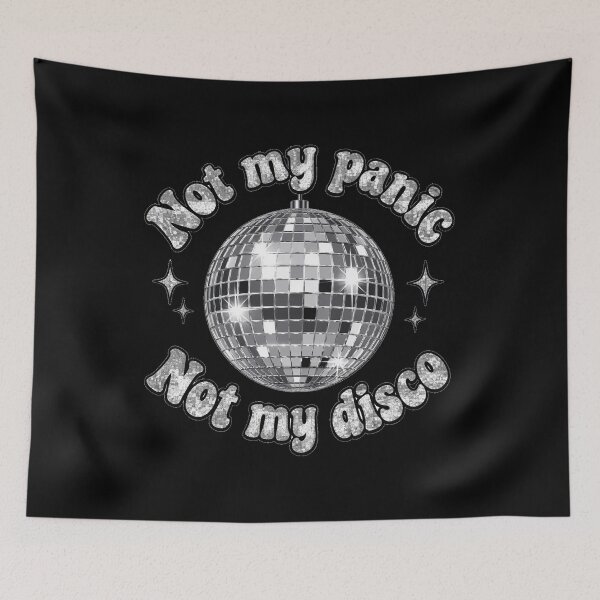 Item preview, Not my panic Not my disco designed and sold by LCAustralia.