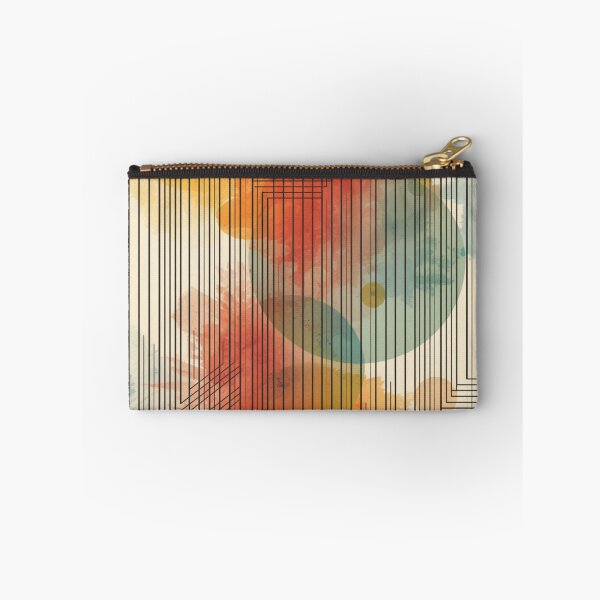 Item preview, Mid-Century Modern Watercolor - Geometric Line Art - Retro Modernist Pattern designed and sold by GrinGalore.