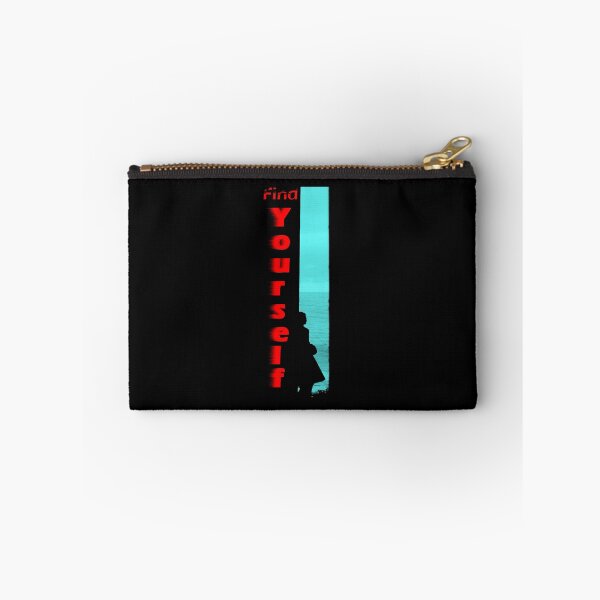 Item preview, Find Yourself Retro Glitch Ocean Typography designed and sold by Edwere.
