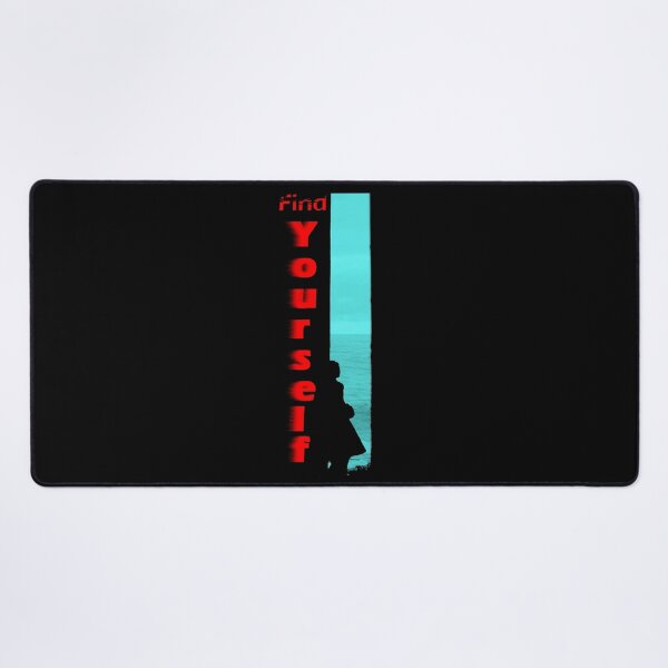 Item preview, Find Yourself Retro Glitch Ocean Typography designed and sold by Edwere.