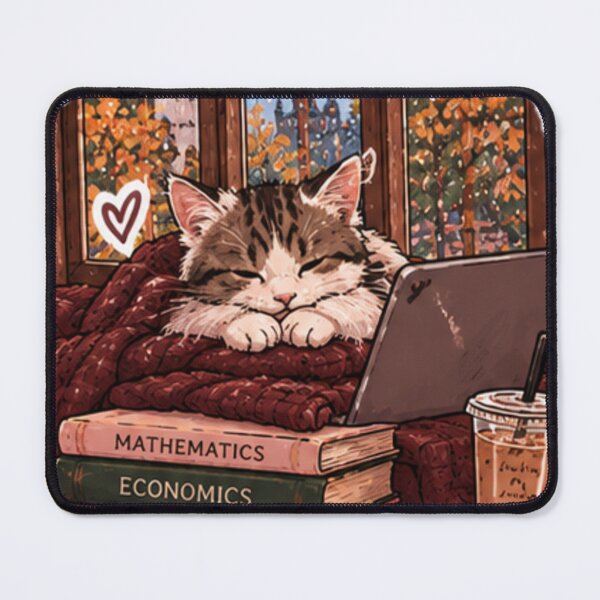 Item preview, Studyiing cat sleepy designed and sold by anacdg.
