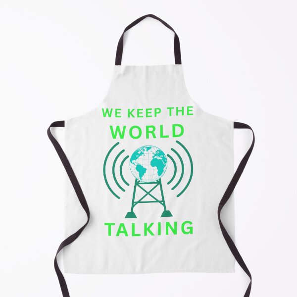 Item preview, We Keep The World Talking designed and sold by FiberatWorkTechs.