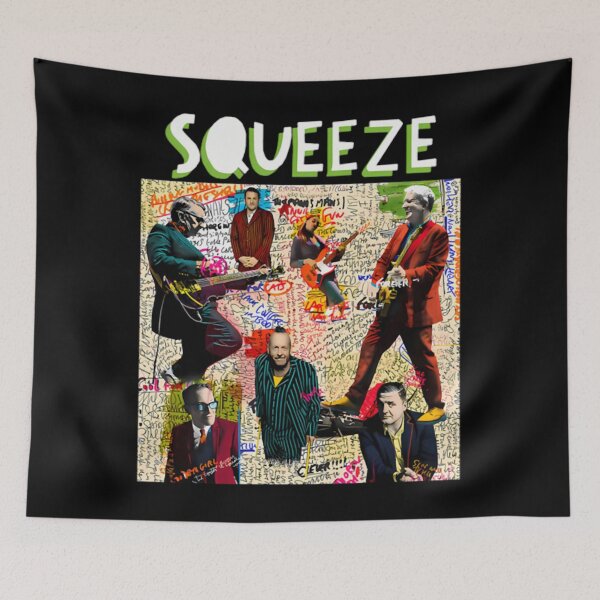 Item preview, Squeezes Band Album Art Music Lovers designed and sold by circliqueart.