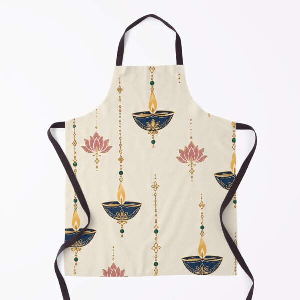 Item preview, Luxury Diwali Hanging Diya Pattern designed and sold by Paper&Palette.