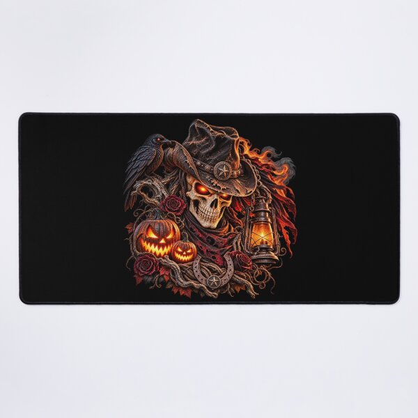 Item preview, Skeleton Cowboy – Dark Western Halloween designed and sold by  QuarterHorseArt by Just my Studio.