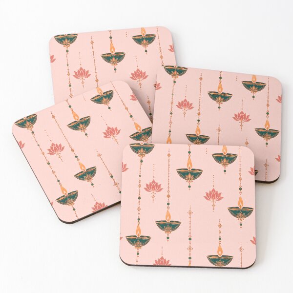 Item preview, Luxury Diwali Hanging Diya Pattern designed and sold by Paper&Palette.