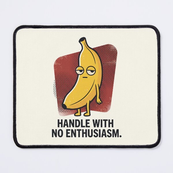 Item preview, Sarcastic Banana Introvert Humor Retro Cartoon designed and sold by SplashTastic.