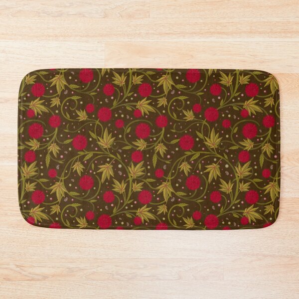 Item preview, Dark Brown Castor Bean Botanical designed and sold by Little Wimbly.