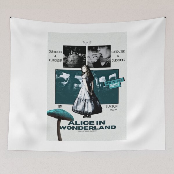 Item preview, Alice in Wonderland Tim Burton designed and sold by sniptioraloncha.