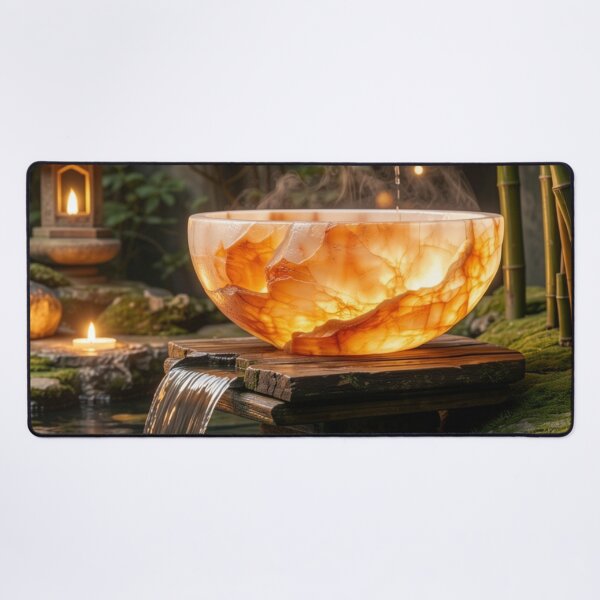 Item preview, Lantern of Tranquility - Zen Water Garden designed and sold by nhk999.