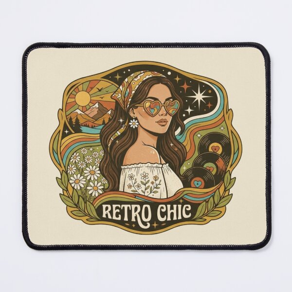 Item preview, Retro Chic Vinyl designed and sold by SK PrintOmand.