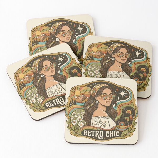 Item preview, Retro Chic Vinyl designed and sold by SK PrintOmand.