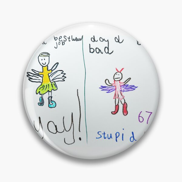 Item preview, Good Mom vs Bad Dad  designed and sold by TwoLinesArt.