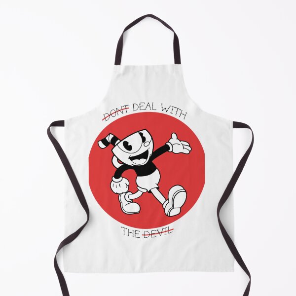Item preview, don't deal with the devil cuphead sticker classic Essential designed and sold by LynnGablestore.