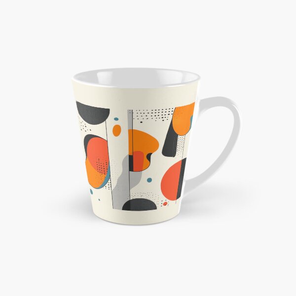 Item preview, Mid-Century Line Art Modern Abstract - Retro Polka Dot - Pop Art Pattern designed and sold by GrinGalore.