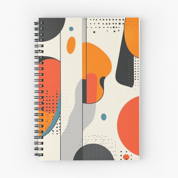 Item preview, Mid-Century Line Art Modern Abstract - Retro Polka Dot - Pop Art Pattern designed and sold by GrinGalore.