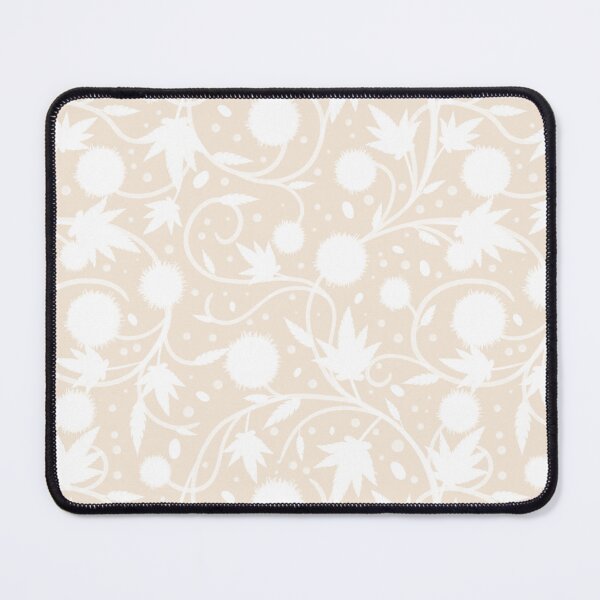 Item preview, Soft Cream Castor Bean Botanical designed and sold by Little Wimbly.