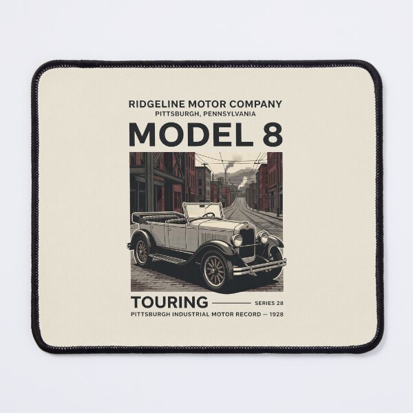 Item preview, Classic Car Vintage Automobile Ridgeline Model 8 Touring designed and sold by SplashTastic.