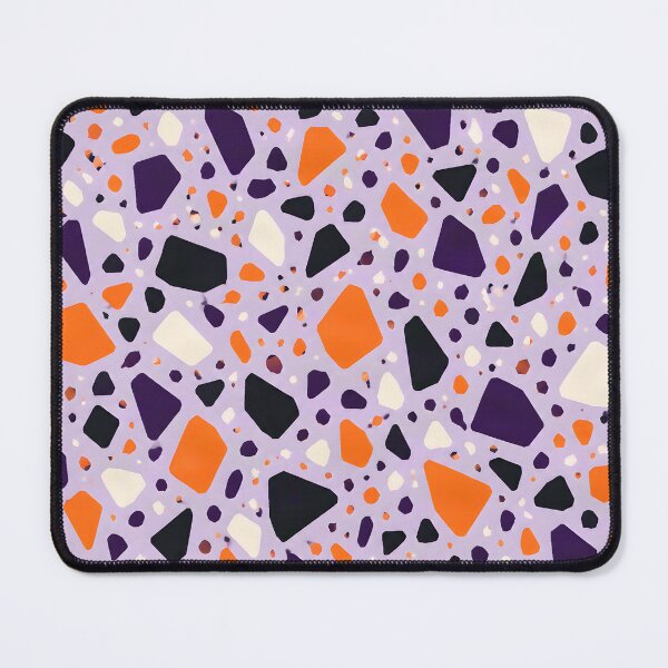 Item preview, Spooky Chic: Halloween Terrazzo Pattern designed and sold by Hashola Designs.