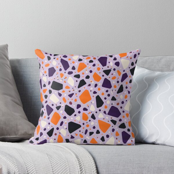 Item preview, Spooky Chic: Halloween Terrazzo Pattern designed and sold by Hashola Designs.