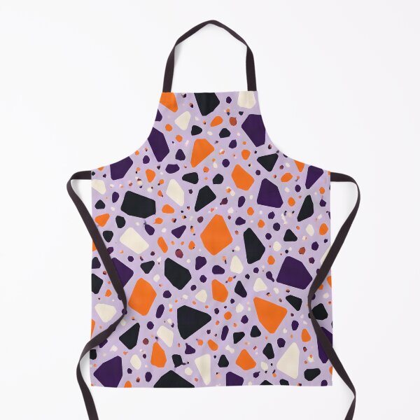 Item preview, Spooky Chic: Halloween Terrazzo Pattern designed and sold by Hashola Designs.