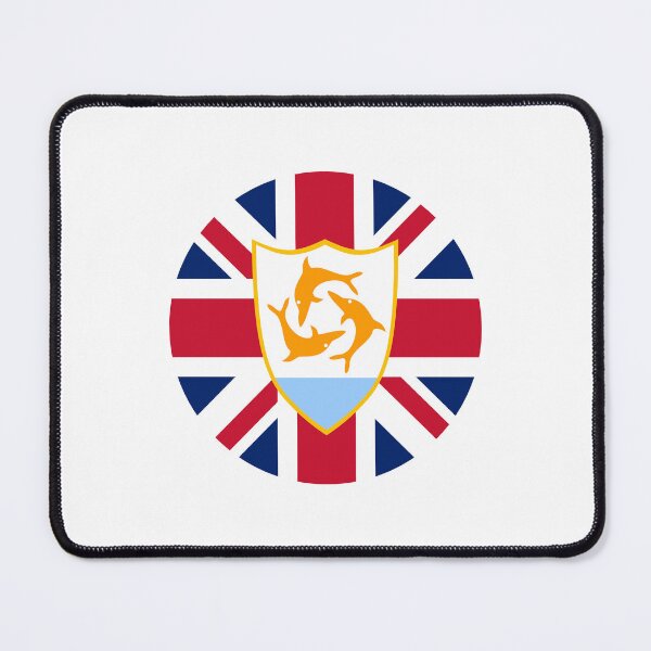 Item preview, Anguilla Circle Flag AI designed and sold by shitpostee.