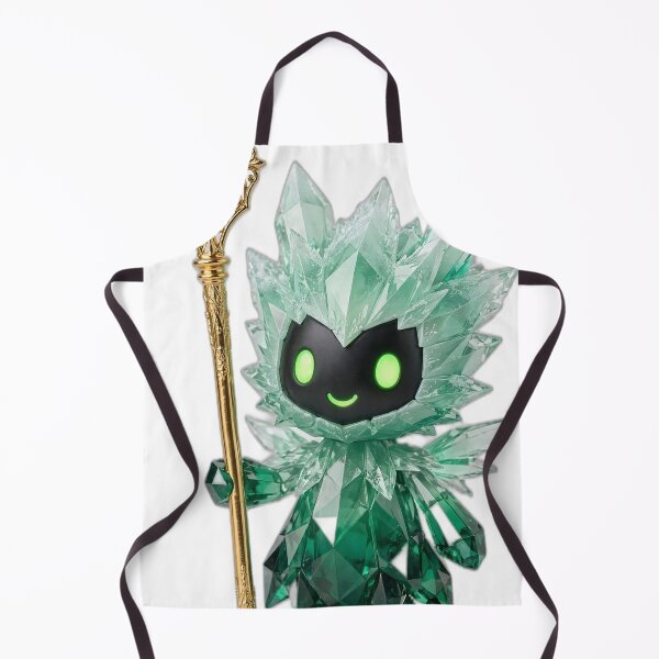 Item preview, Emerald Crystal Imp — Cute Green Gem Creature Art designed and sold by GemCreaturesCo.