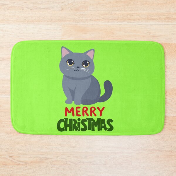 Item preview, Cute British Shorthair Merry Christmas Holiday Art designed and sold by stormk10.