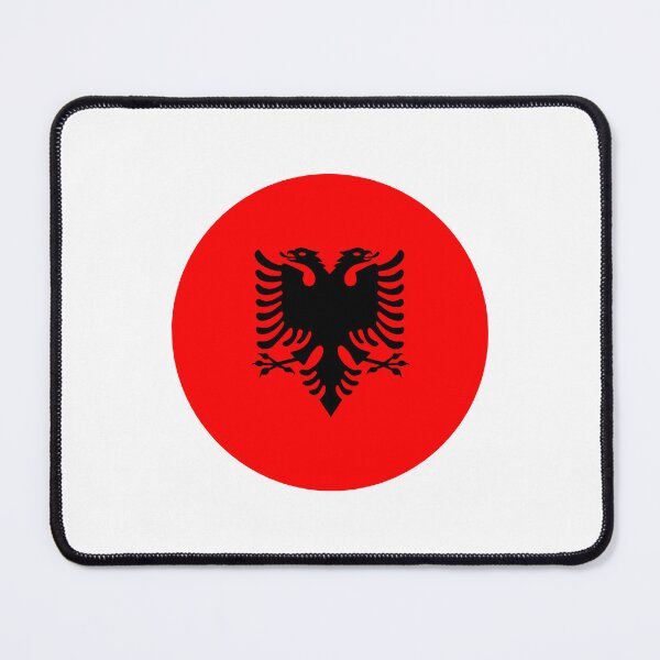 Item preview, Albania Circle Flag AL designed and sold by shitpostee.