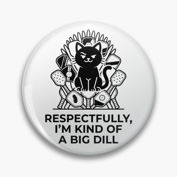 Item preview, Pickleball Royalty - Cat Design designed and sold by RunningWhiskers.