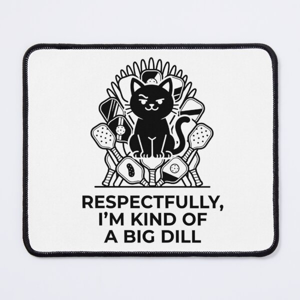 Item preview, Pickleball Royalty - Cat Design designed and sold by RunningWhiskers.