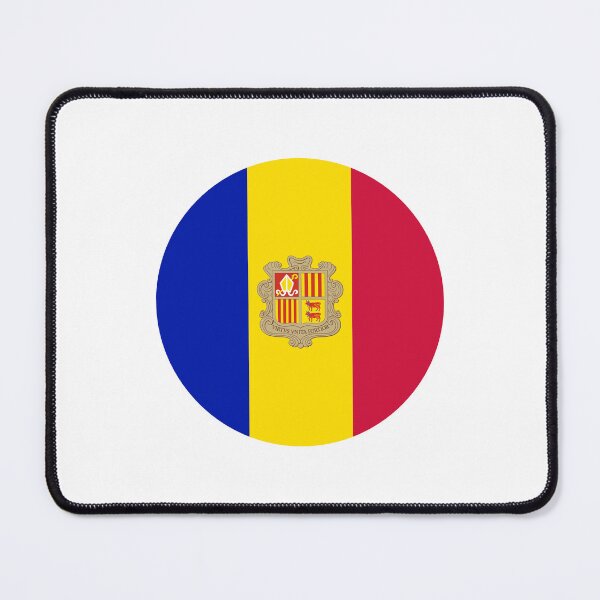 Item preview, Andorra Circle Flag AD designed and sold by shitpostee.