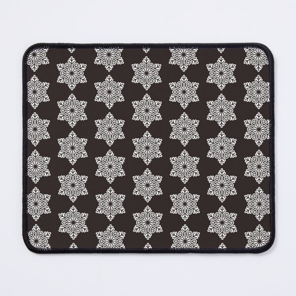 Item preview, Winter Snowflake Dark Espresso Seamless Pattern Art designed and sold by Jyoti Digital Artist.