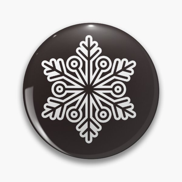 Item preview, Winter Snowflake Dark Espresso Seamless Pattern Art designed and sold by ​Jyoti Digital Artist.