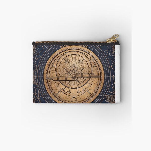 Item preview, Antique Astrolabe Celestial Chart - Vintage Astronomy Notebook designed and sold by MissoStudio.