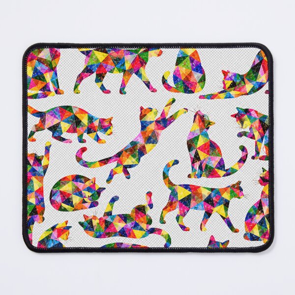 Item preview, Geometrci cat pattern designed and sold by designbywhacky.