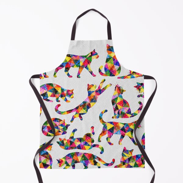 Item preview, Geometrci cat pattern designed and sold by designbywhacky.