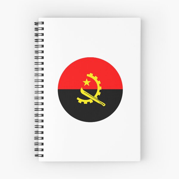 Artikelvorschau, Angola Circle Flag AO entworfen und verkauft von shitpostee.
